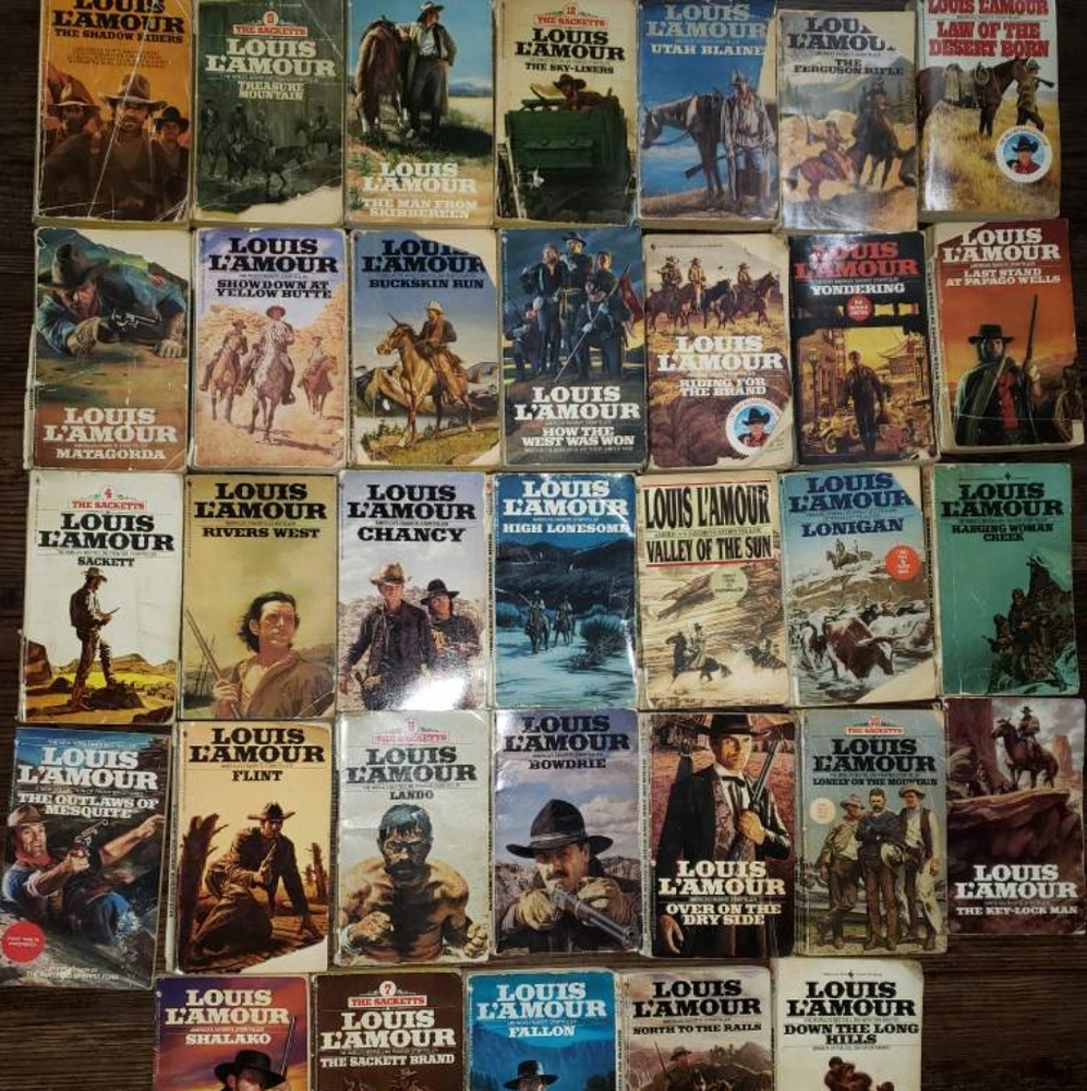 Louis L'amour paperback books